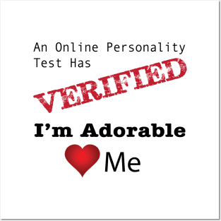 Online Personality Verified Posters and Art